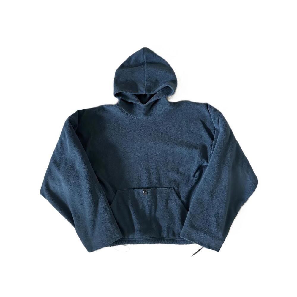 Yeezy Gap Balenciaga Padded Polar Fleece Dark Blue Size XS